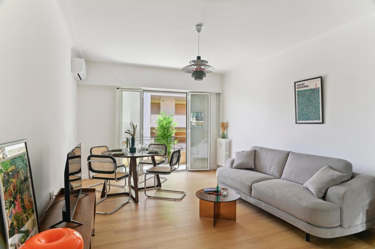 Designer Flat, Luxurious, Close From Palais, Terrasse, Private Garage, Air Conditoning Cannes Exteriér fotografie