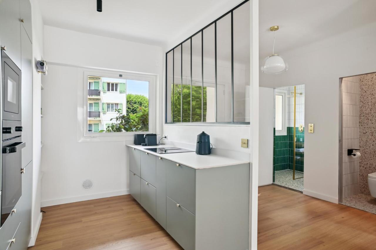 Designer Flat, Luxurious, Close From Palais, Terrasse, Private Garage, Air Conditoning Cannes Exteriér fotografie
